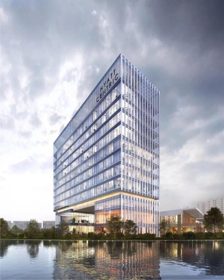 Hyatt Centric Lakeside Ningbo Bagian luar foto
