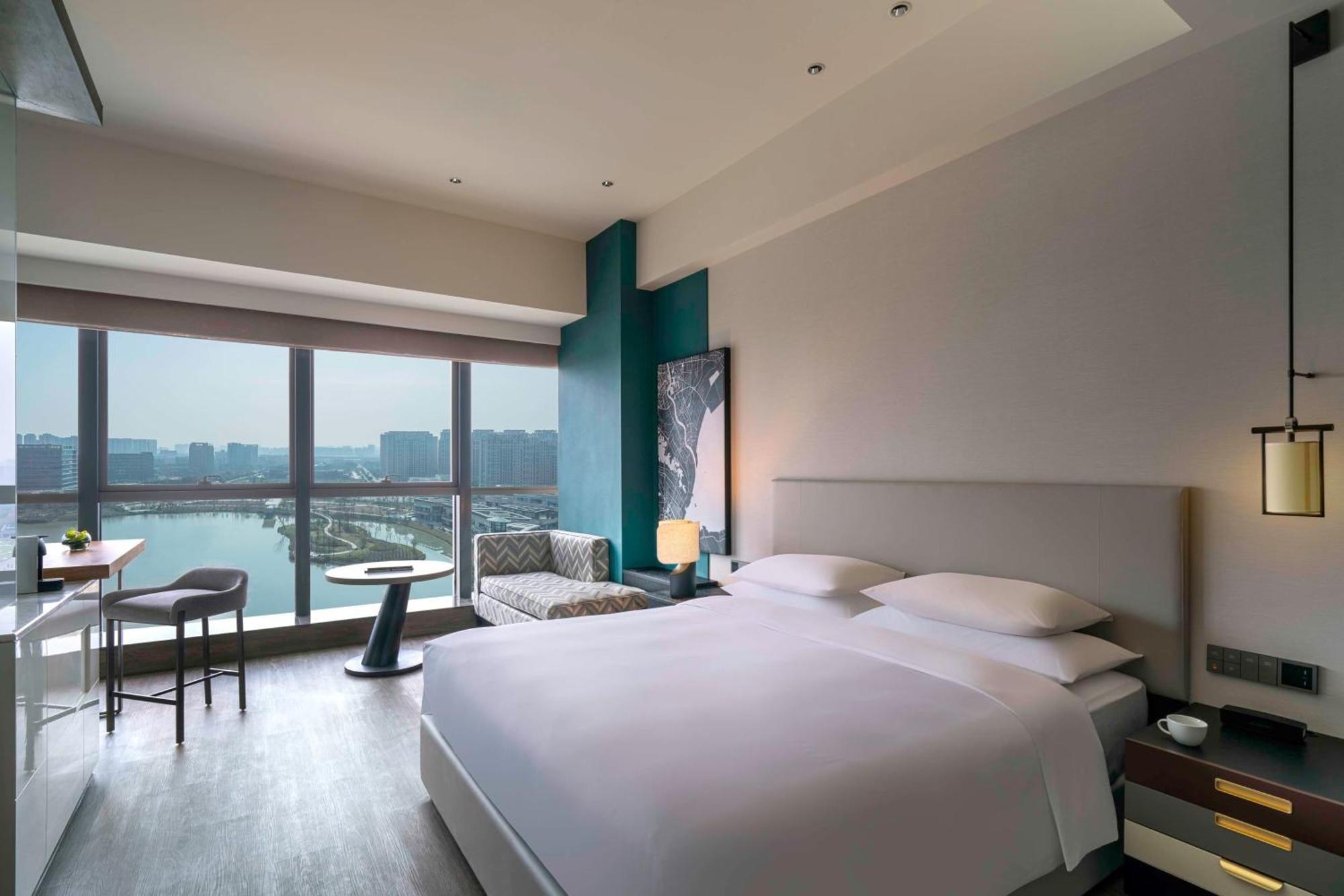 Hyatt Centric Lakeside Ningbo Bagian luar foto
